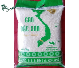 Gạo đặc sản Ngọc Thắm túi 5kg (bản đồ xanh)